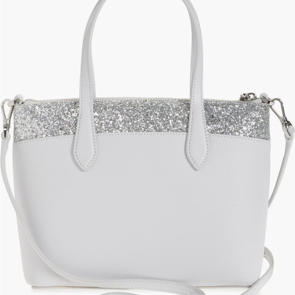 🔥SOLD OUT🔥Kate Soade New York Flash Glitter Satchel A glittery - Picture 2 of 9